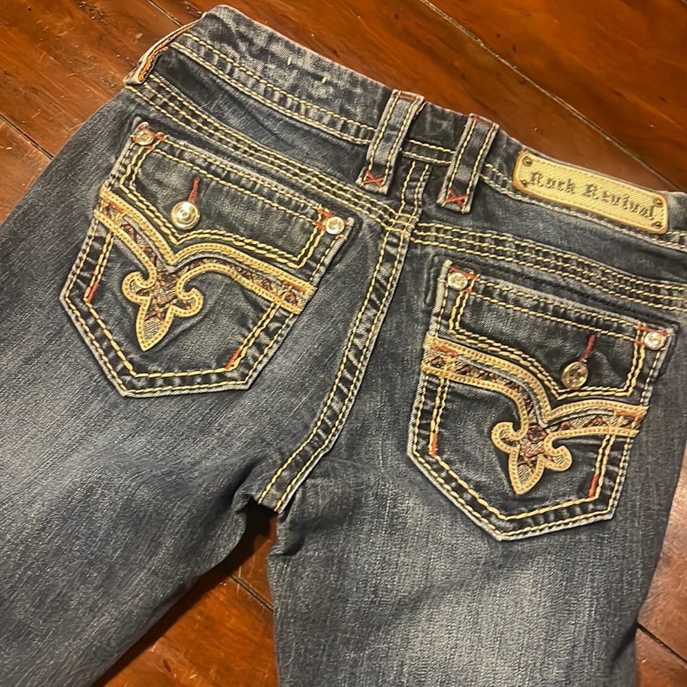 Rock Revival Size 27 Boot Cut Jeans